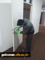 فعالیت های صورت گرفته به منظور پیشگیری از شیوع ویروس کرونا در پردیس های دانشگاه فرهنگیان گلستان 12