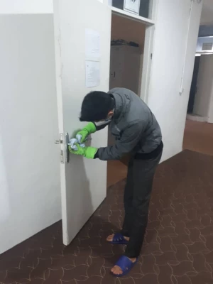 فعالیت های صورت گرفته به منظور پیشگیری از شیوع ویروس کرونا در پردیس های دانشگاه فرهنگیان گلستان 12