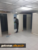 فعالیت های صورت گرفته به منظور پیشگیری از شیوع ویروس کرونا در پردیس های دانشگاه فرهنگیان گلستان 13