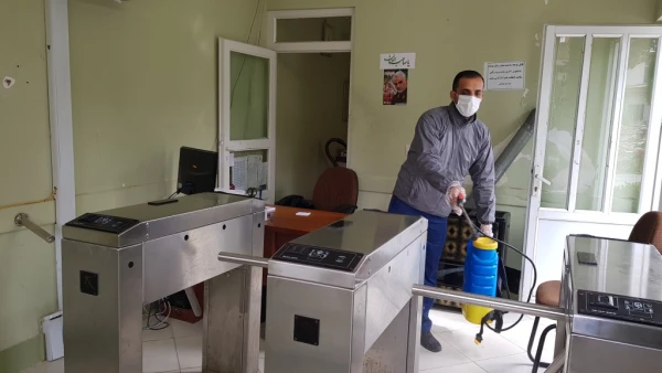 فعالیت های صورت گرفته به منظور پیشگیری از شیوع ویروس کرونا در پردیس های دانشگاه فرهنگیان گلستان 19