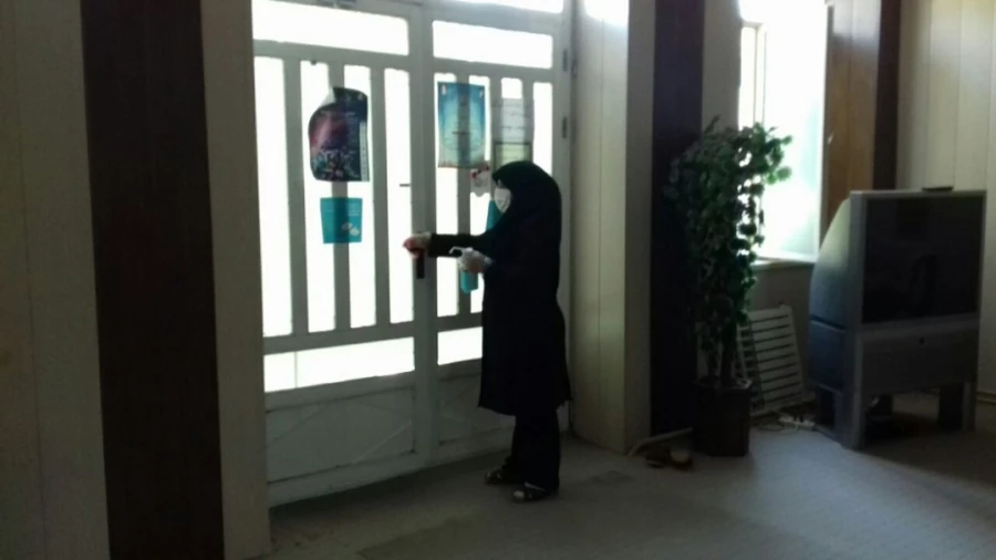 فعالیت های صورت گرفته به منظور پیشگیری از شیوع ویروس کرونا در پردیس های دانشگاه فرهنگیان گلستان 23