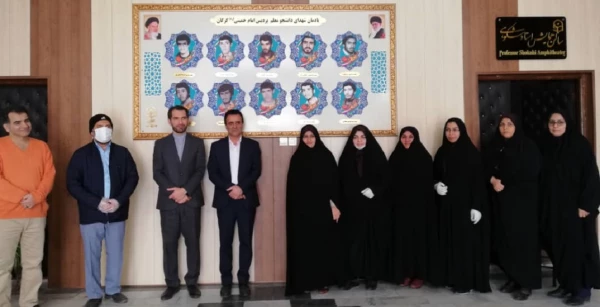 مراسم روز بزرگداشت شهدا در پردیس امام خمینی(ره) گرگان برگزار شد 2