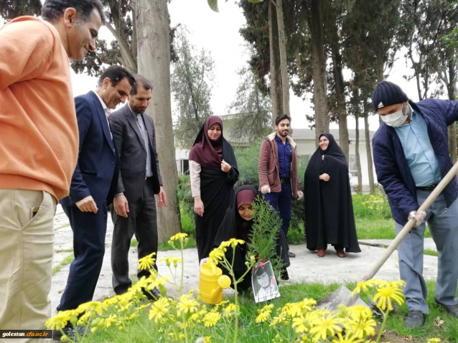 مراسم روز بزرگداشت شهدا در پردیس امام خمینی(ره) گرگان برگزار شد 2