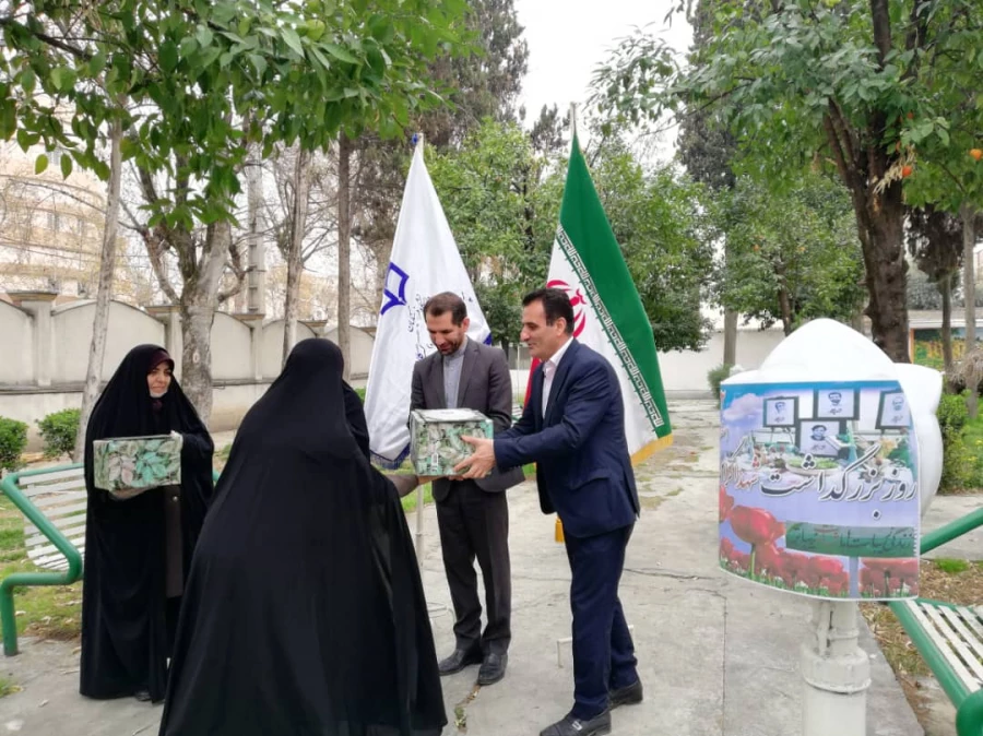 مراسم روز بزرگداشت شهدا در پردیس امام خمینی(ره) گرگان برگزار شد 2