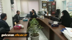 دکتر مازندرانی سرپرست دانشگاه فرهنگیان گلستان با حضور در بیمارستان شهدای بندرگز از کادر درمان تقدیر به عمل آورد. 7