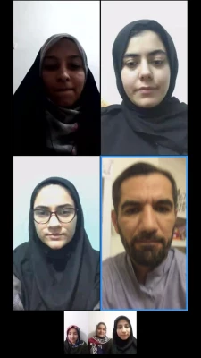 آغاز کلاس های مجازی دانشگاه فرهنگیان استان گلستان 2