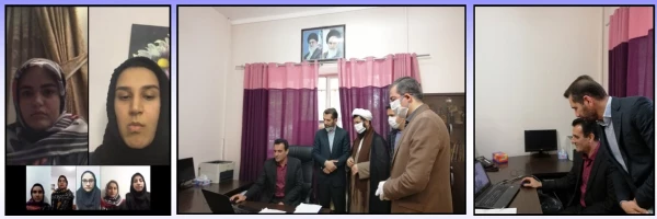 بازدید سرزده سرپرست دانشگاه فرهنگیان استان گلستان از محل برگزاری کلاس های مجازی پردیس امام خمینی(ره) گرگان 2