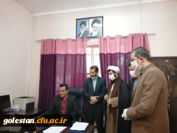 بازدید سرزده سرپرست دانشگاه فرهنگیان استان گلستان از محل برگزاری کلاس های مجازی پردیس امام خمینی(ره) گرگان 2