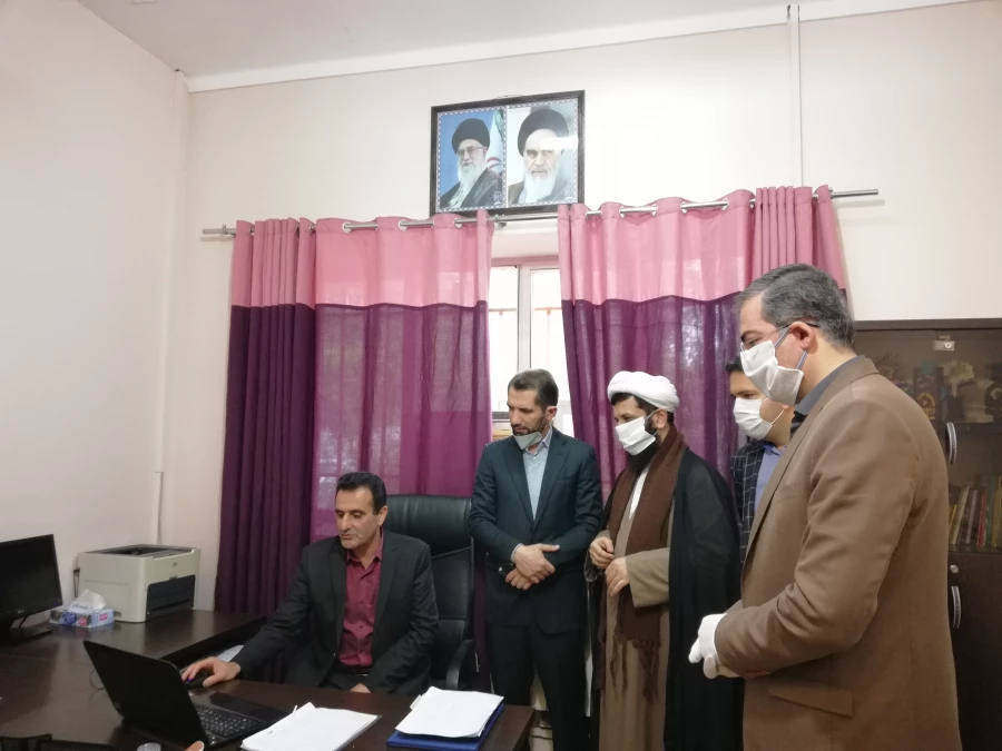 بازدید سرزده سرپرست دانشگاه فرهنگیان استان گلستان از محل برگزاری کلاس های مجازی پردیس امام خمینی(ره) گرگان 2