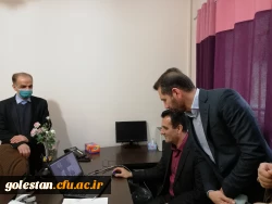 بازدید سرزده سرپرست دانشگاه فرهنگیان استان گلستان از محل برگزاری کلاس های مجازی پردیس امام خمینی(ره) گرگان 2