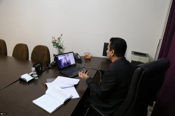 بازدید سرزده سرپرست دانشگاه فرهنگیان استان گلستان از محل برگزاری کلاس های مجازی پردیس امام خمینی(ره) گرگان 3