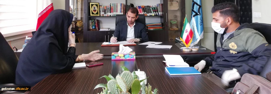 پویایی آموزش در دانشگاه فرهنگیان استان گلستان مهمترین اولویت کاری در ایام کرونا می باشد. 2