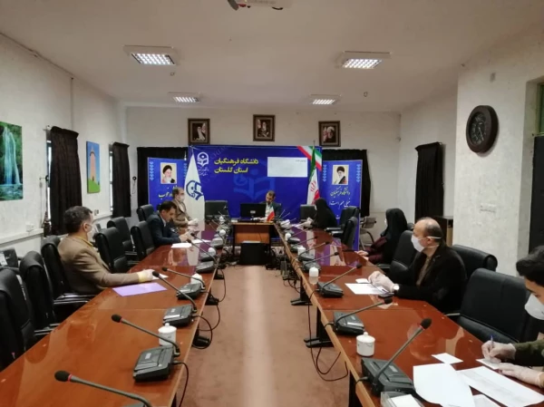 بیستمین جلسه شورای پژوهشی دانشگاه فرهنگیان استان گلستان برگزار شد 5