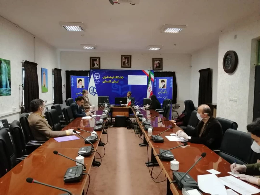 بیستمین جلسه شورای پژوهشی دانشگاه فرهنگیان استان گلستان برگزار شد 5