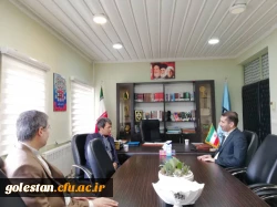 دیدار دکتر مازندرانی سرپرست دانشگاه فرهنگیان استان گلستان با امانقلیچ شادمهر نماینده منتخب مردم شریف شهرستان گنبد کاووس در یازدهمین دوره مجلس شورای اسلامی 3