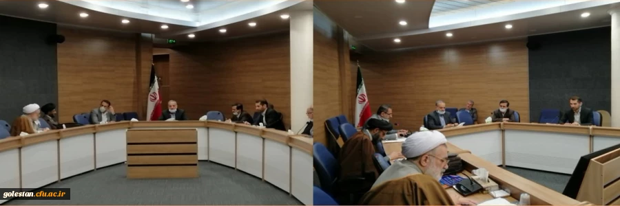 حضور سرپرست دانشگاه فرهنگیان استان گلستان در کمیسیون دانشجویی شورای تامین استان گلستان 2