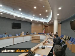 حضور سرپرست دانشگاه فرهنگیان استان گلستان در کمیسیون دانشجویی شورای تامین استان گلستان 5