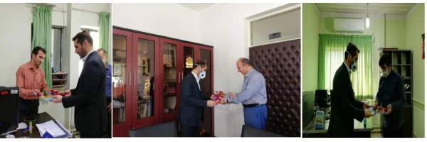 دیدار و تبریک دکتر محمدرضا مازندارنی با همکاران دانشگاه فرهنگیان استان گلستان 2