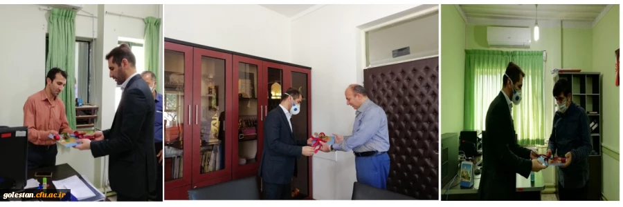 دیدار و تبریک دکتر محمدرضا مازندارنی با همکاران دانشگاه فرهنگیان استان گلستان 2