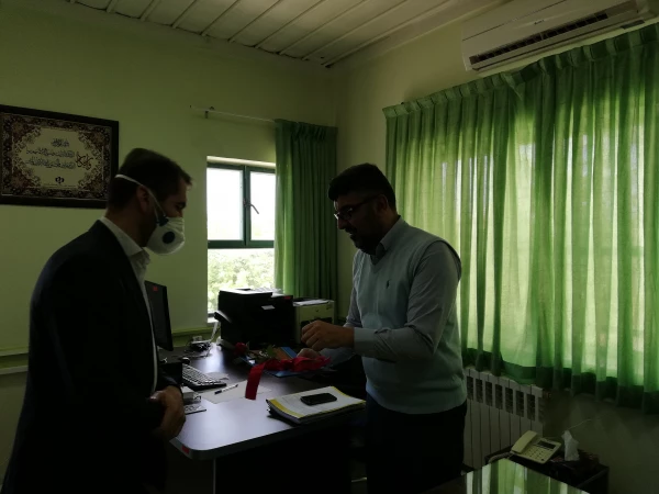 دیدار و تبریک دکتر محمدرضا مازندارنی با همکاران دانشگاه فرهنگیان استان گلستان 4