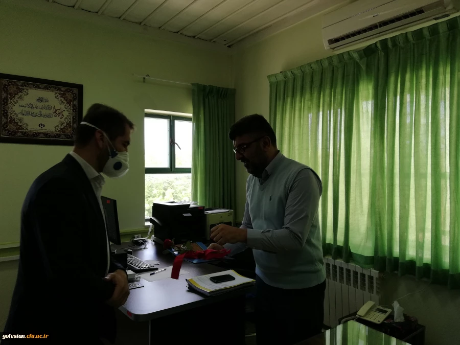 دیدار و تبریک دکتر محمدرضا مازندارنی با همکاران دانشگاه فرهنگیان استان گلستان 4
