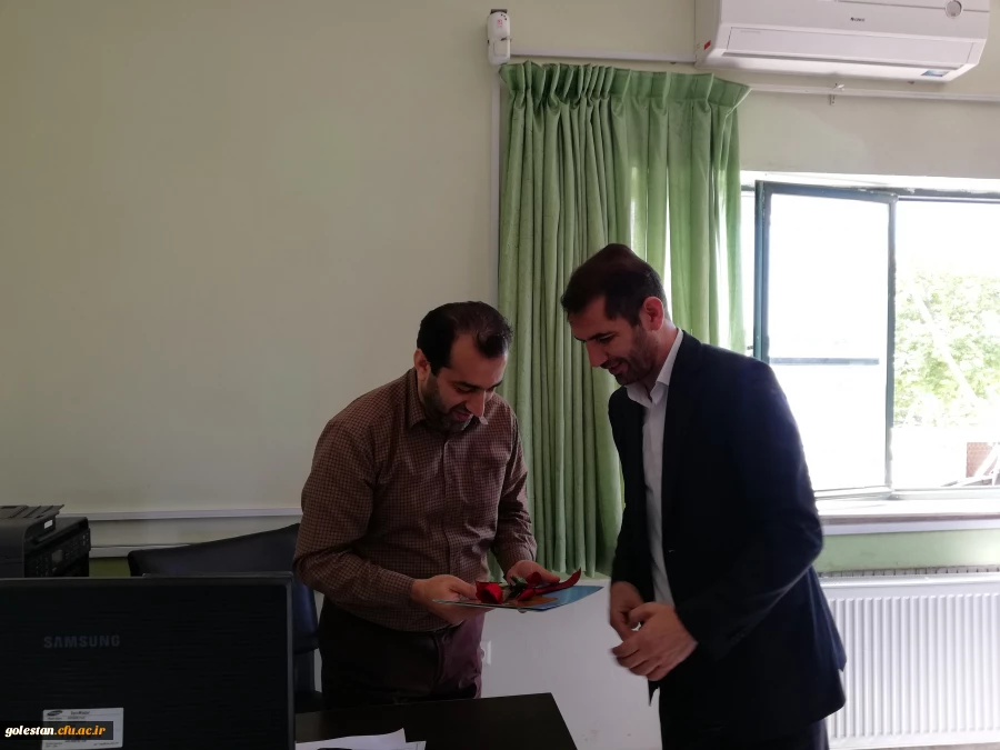 دیدار و تبریک دکتر محمدرضا مازندارنی با همکاران دانشگاه فرهنگیان استان گلستان 5