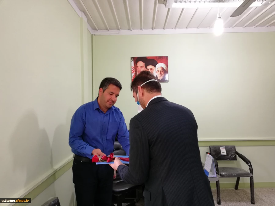 دیدار و تبریک دکتر محمدرضا مازندارنی با همکاران دانشگاه فرهنگیان استان گلستان 6