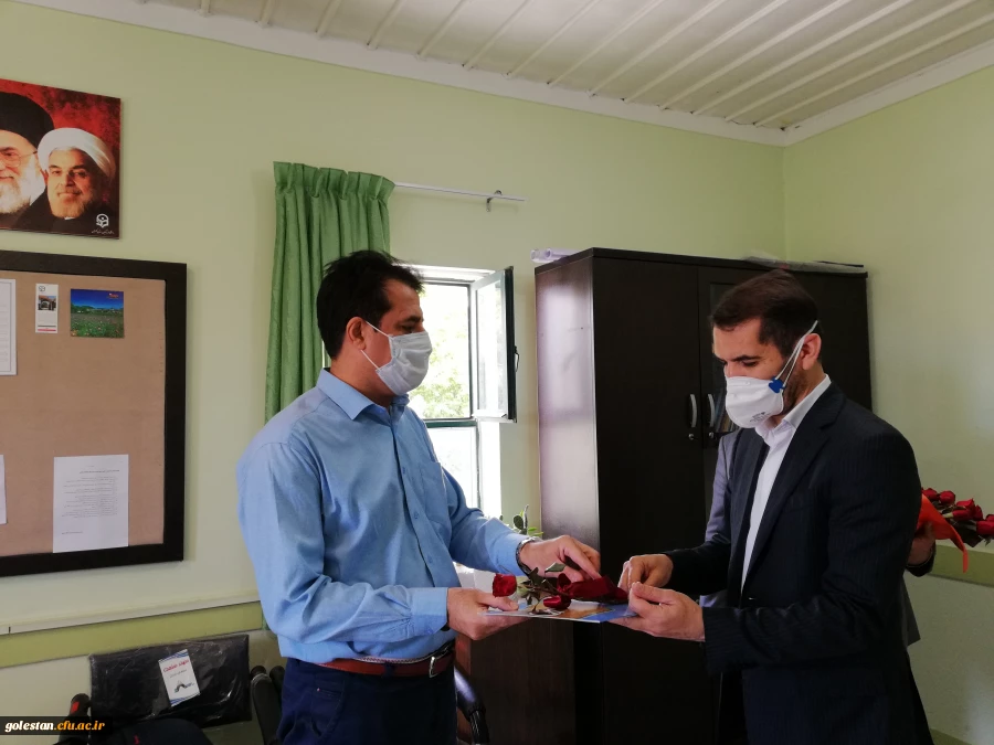 دیدار و تبریک دکتر محمدرضا مازندارنی با همکاران دانشگاه فرهنگیان استان گلستان 7