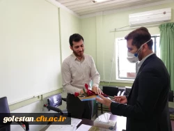 دیدار و تبریک دکتر محمدرضا مازندارنی با همکاران دانشگاه فرهنگیان استان گلستان 8