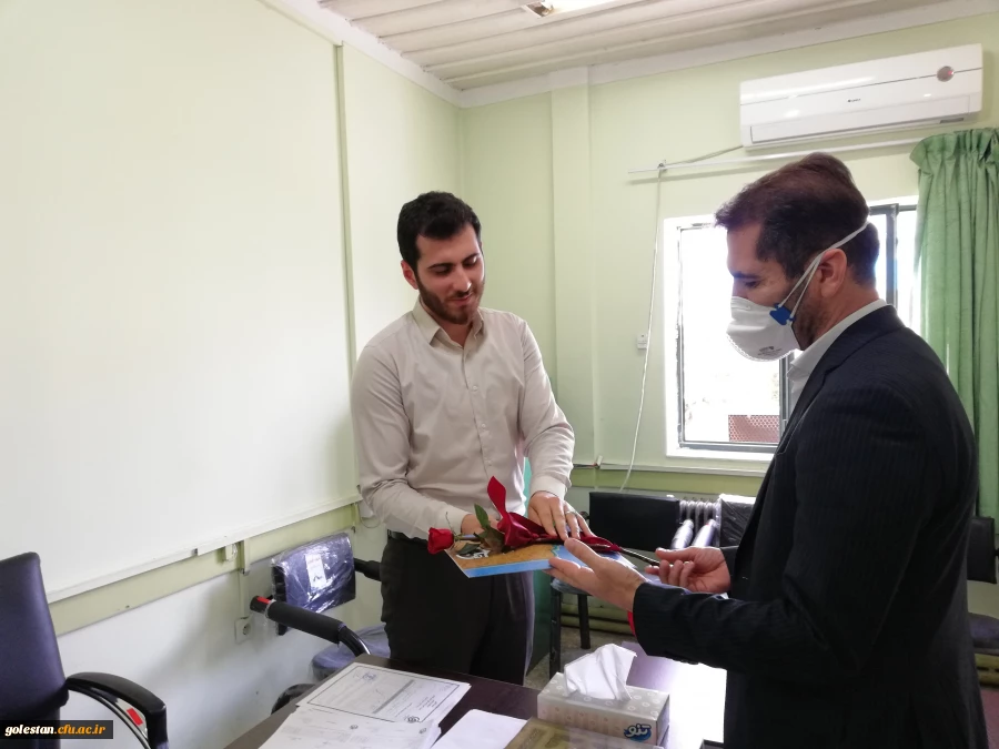 دیدار و تبریک دکتر محمدرضا مازندارنی با همکاران دانشگاه فرهنگیان استان گلستان 8