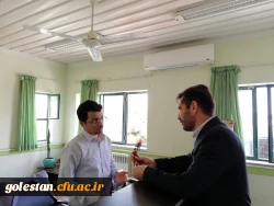 دیدار و تبریک دکتر محمدرضا مازندارنی با همکاران دانشگاه فرهنگیان استان گلستان 9