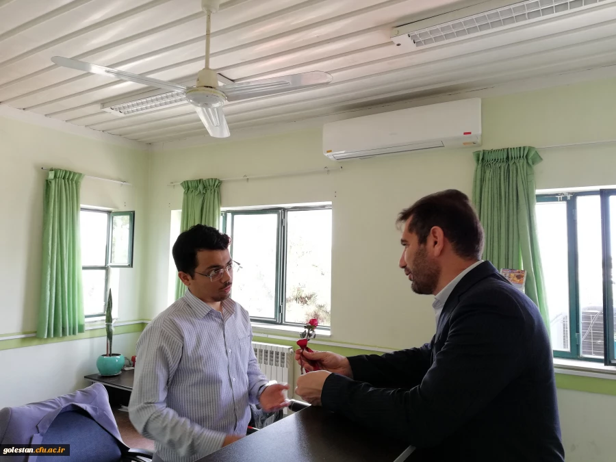 دیدار و تبریک دکتر محمدرضا مازندارنی با همکاران دانشگاه فرهنگیان استان گلستان 9