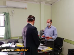 دیدار و تبریک دکتر محمدرضا مازندارنی با همکاران دانشگاه فرهنگیان استان گلستان 10