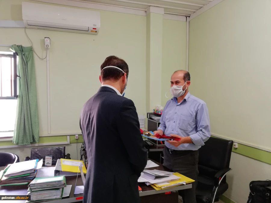 دیدار و تبریک دکتر محمدرضا مازندارنی با همکاران دانشگاه فرهنگیان استان گلستان 10