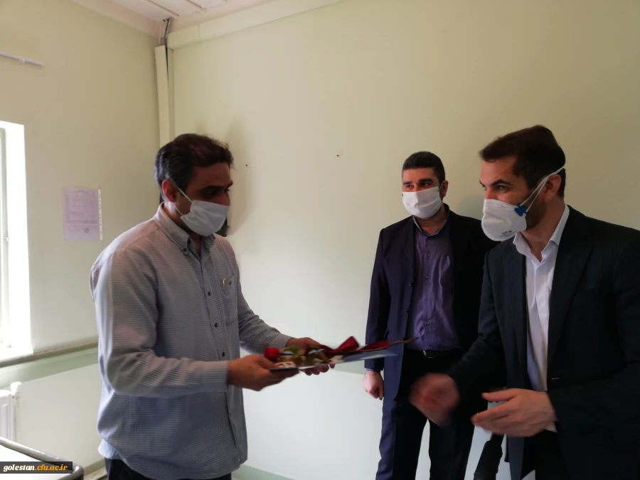 دیدار و تبریک دکتر محمدرضا مازندارنی با همکاران دانشگاه فرهنگیان استان گلستان 11