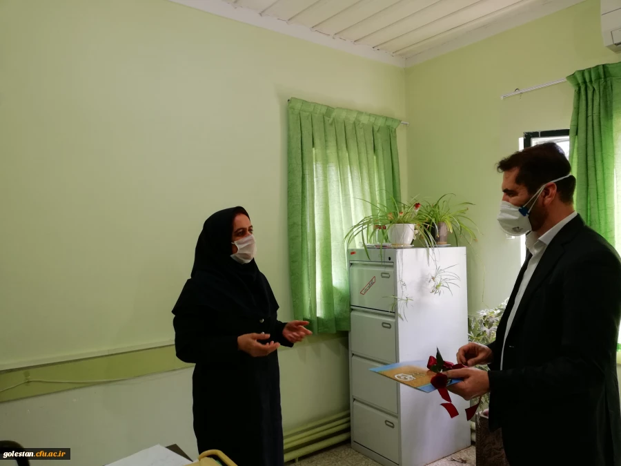 دیدار و تبریک دکتر محمدرضا مازندارنی با همکاران دانشگاه فرهنگیان استان گلستان 13