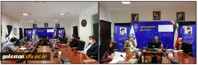 با حضور سرپرست دانشگاه فرهنگیان استان گلستان برگزار شد:

جلسه ساماندهی مهارت آموزان ماده 28 سال 1398