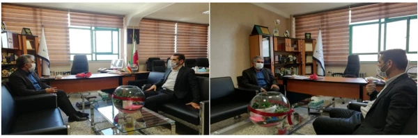 دیدار سرپرست دانشگاه فرهنگیان استان گلستان با  مدیرکل آموزش و پرورش استان  2