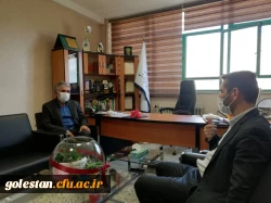 دیدار سرپرست دانشگاه فرهنگیان استان گلستان با  مدیرکل آموزش و پرورش استان  3