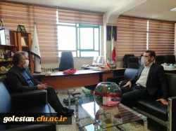 دیدار سرپرست دانشگاه فرهنگیان استان گلستان با  مدیرکل آموزش و پرورش استان  4