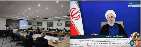 با حضور ویدئو کنفرانسی رئیس جمهور از معلمان برتر گلستان تجلیل شد
 2