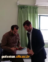 به مناسبت هفته سرآمدی آموزش صورت پذیرفت:
دیدار و تبریک دکتر محمدرضا مازندرانی با همکاران دانشگاه فرهنگیان استان گلستان