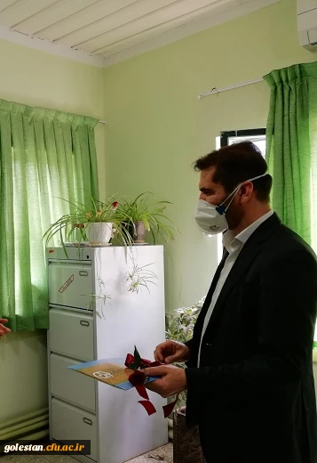به مناسبت هفته سرآمدی آموزش صورت پذیرفت:
دیدار و تبریک دکتر محمدرضا مازندرانی با همکاران دانشگاه فرهنگیان استان گلستان