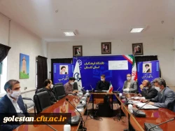 سومین جلسه استانی ستاد پیشگیری از کرونا دانشگاه فرهنگیان استان گلستان برگزار شد 2