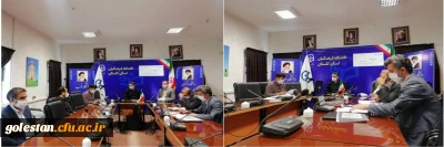 سومین جلسه استانی ستاد پیشگیری از کرونا دانشگاه فرهنگیان استان گلستان برگزار شد