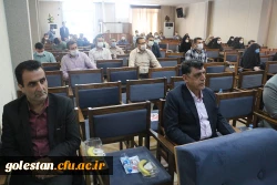 اولین جلسه شورای اداری دانشگاه با رعایت پرتکل های بهداشتی برگزار شد.
 2