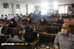 اولین جلسه شورای اداری دانشگاه با رعایت پرتکل های بهداشتی برگزار شد.
 3