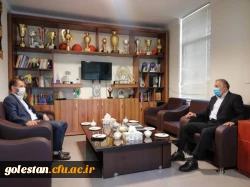دیدار سرپرست دانشگاه فرهنگیان استان گلستان با مدیرکل جدید ورزش و جوانان استان 2