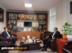 دیدار سرپرست دانشگاه فرهنگیان استان گلستان با مدیرکل جدید ورزش و جوانان استان 3