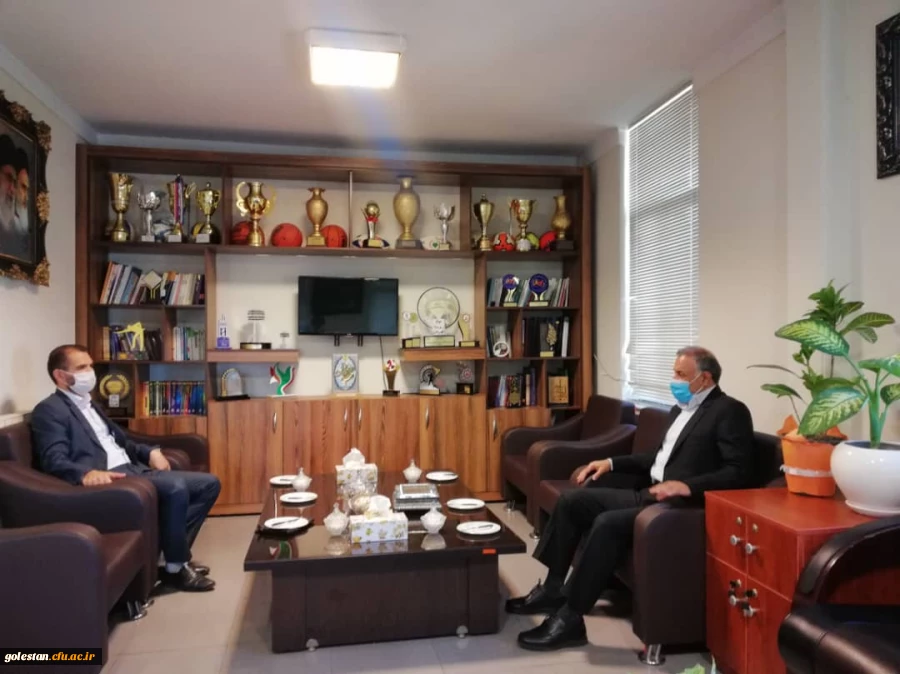 دیدار سرپرست دانشگاه فرهنگیان استان گلستان با مدیرکل جدید ورزش و جوانان استان 3